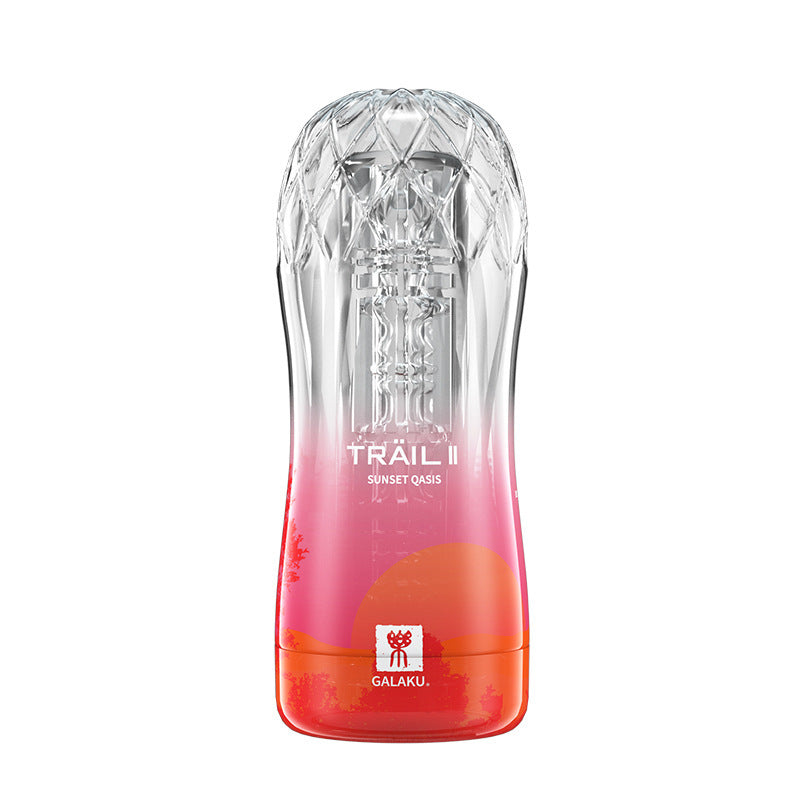 Red Transparent aircraft cup exercise masturbation toy flirting adult sex toys